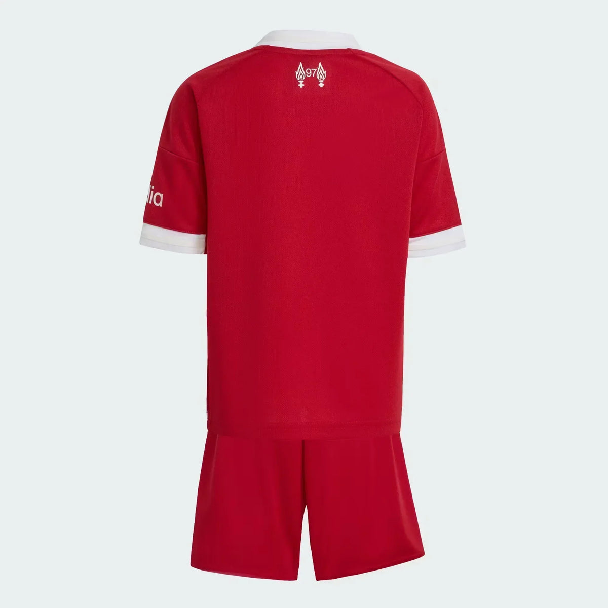 Tenue de football junior domicile de Liverpool 2025-26