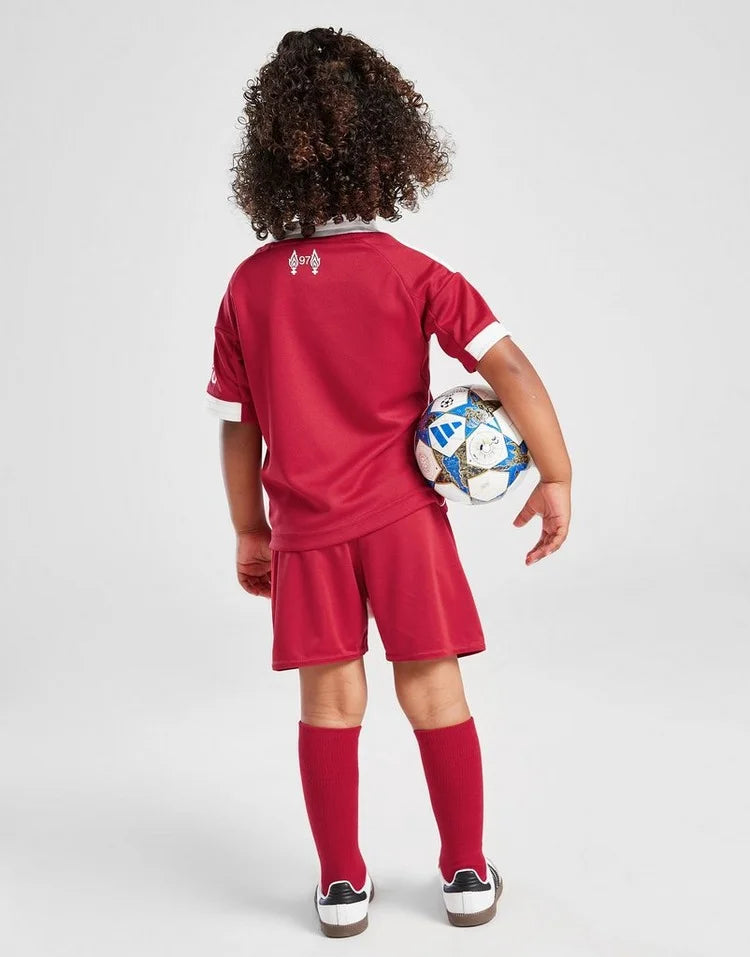Tenue de football junior domicile de Liverpool 2025-26