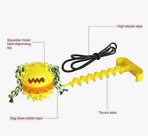 Pet rope ball outdoor training toy, chewing product