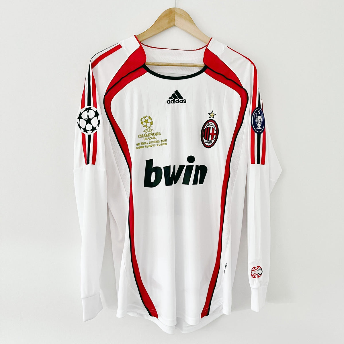 Maglia rétro dell'AC Milan 2007 - Finale di Champions League
