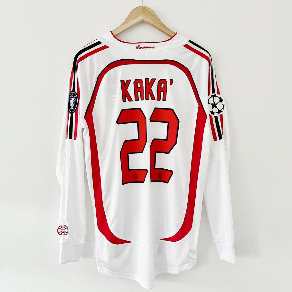 Maglia rétro dell'AC Milan 2007 - Finale di Champions League