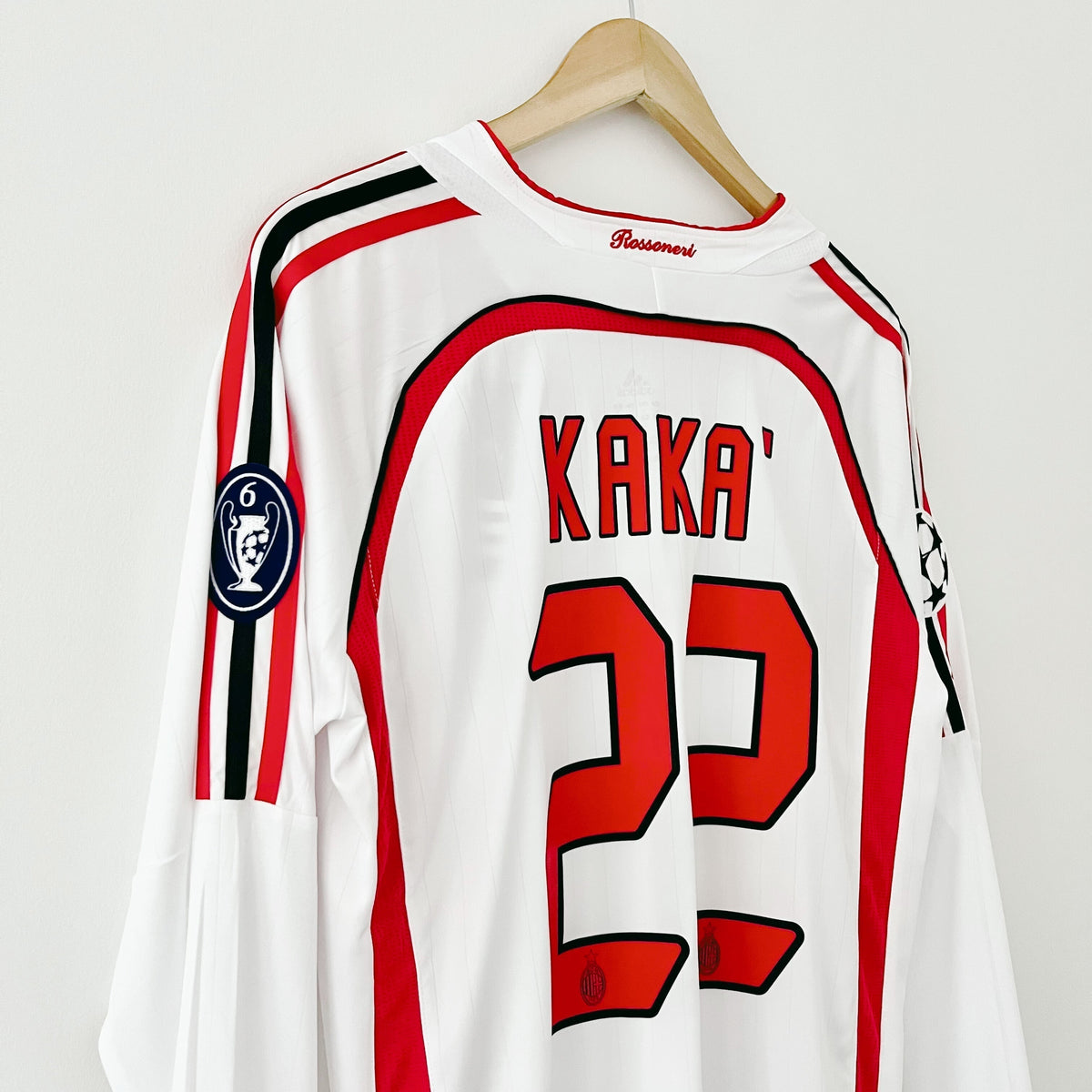 Maglia rétro dell'AC Milan 2007 - Finale di Champions League