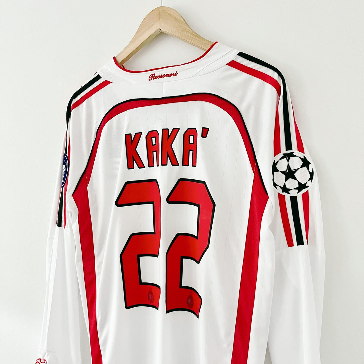 Maglia rétro dell'AC Milan 2007 - Finale di Champions League