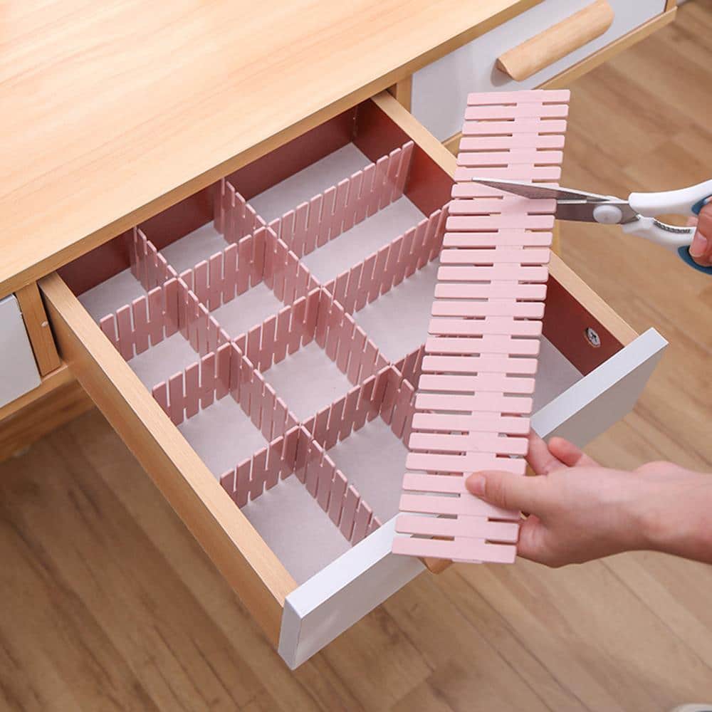 Free Combination Adjustable Drawer Organizer (Set of 4)