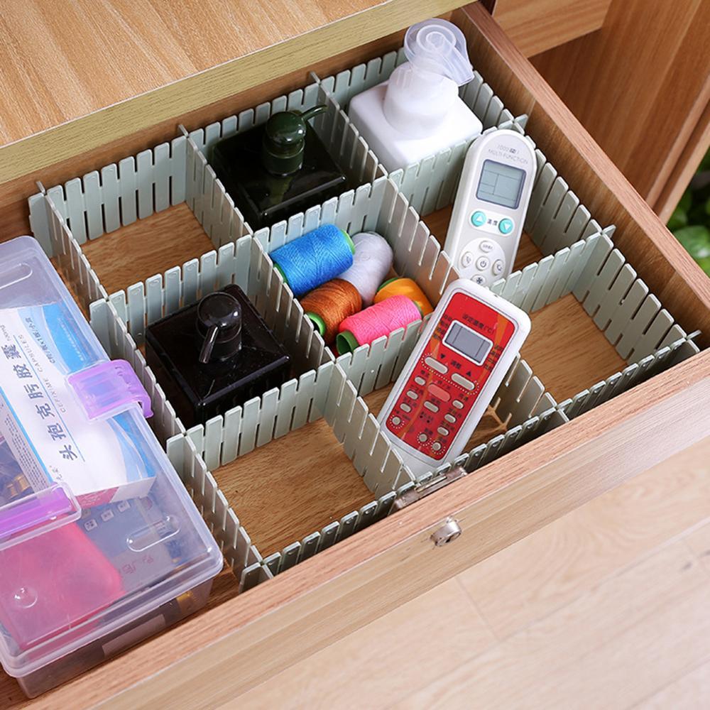 Free Combination Adjustable Drawer Organizer (Set of 4)