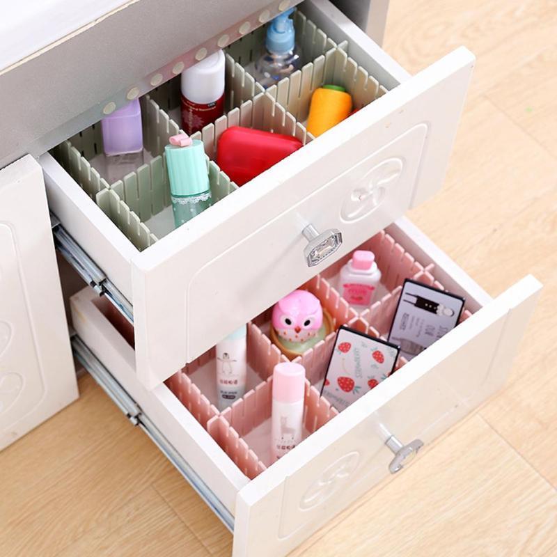 Free Combination Adjustable Drawer Organizer (Set of 4)