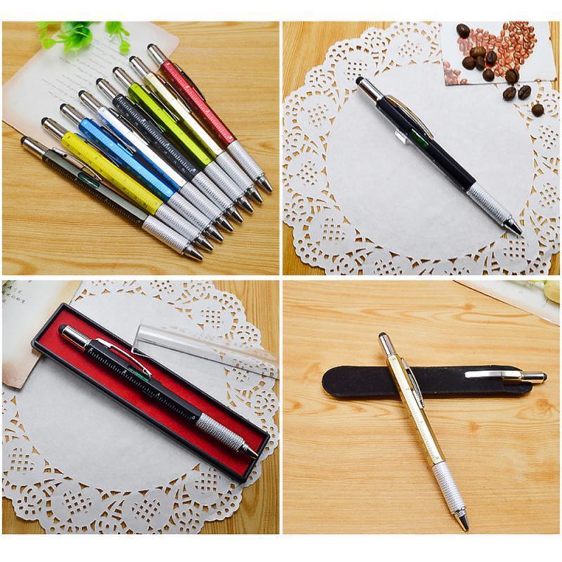 6-in-1 Multi-Functional Stylus Pen