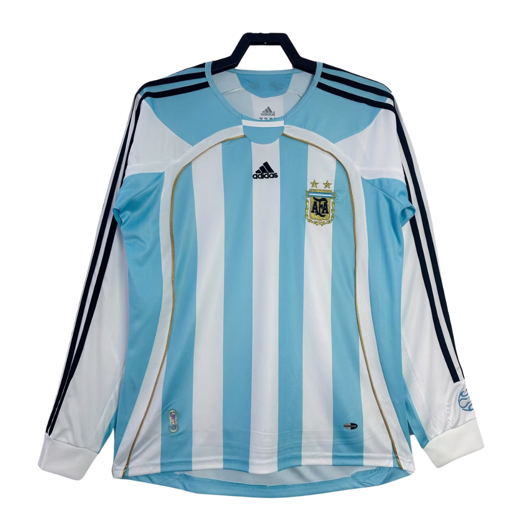 Argentinië thuisshirt met lange mouwen - 2006