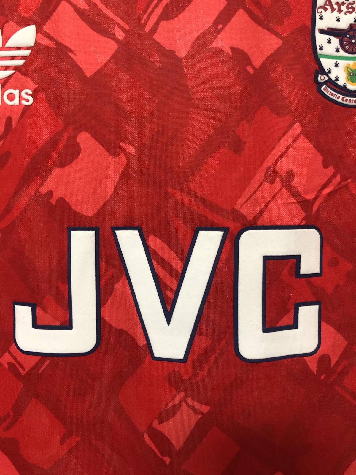 Maillot domicile de l’Arsenal FC - 1990-1992