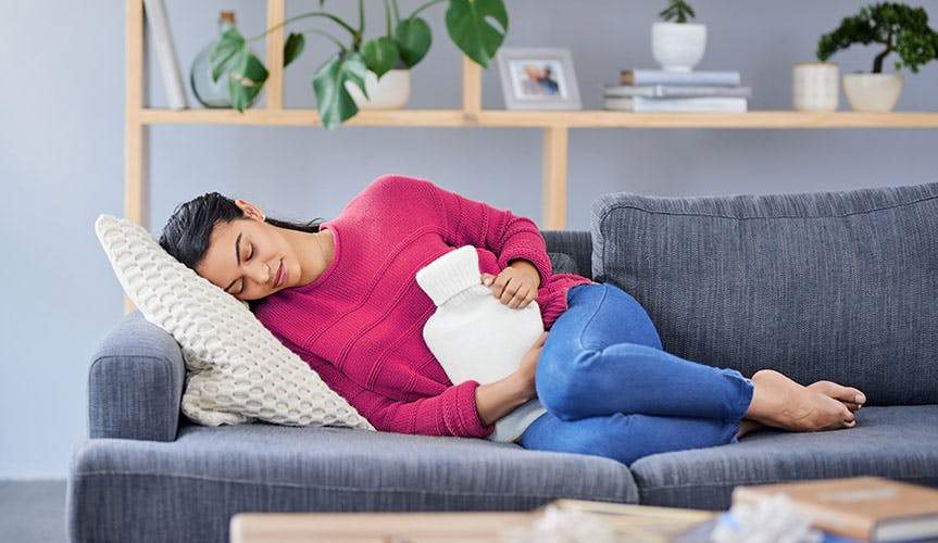 2l pvc hot water bottle with cover