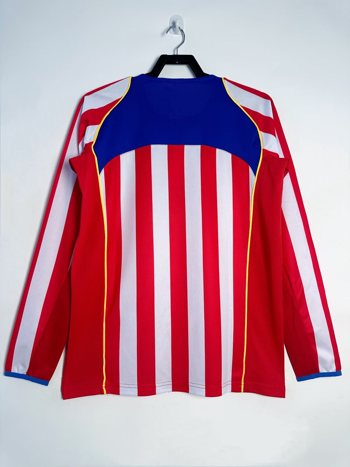 Athletico Madrid Long Sleeve Home Shirt - 2004-05
