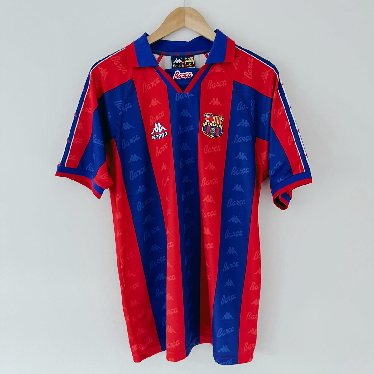 Retro Barcelona Shirt 1995-97 Home
