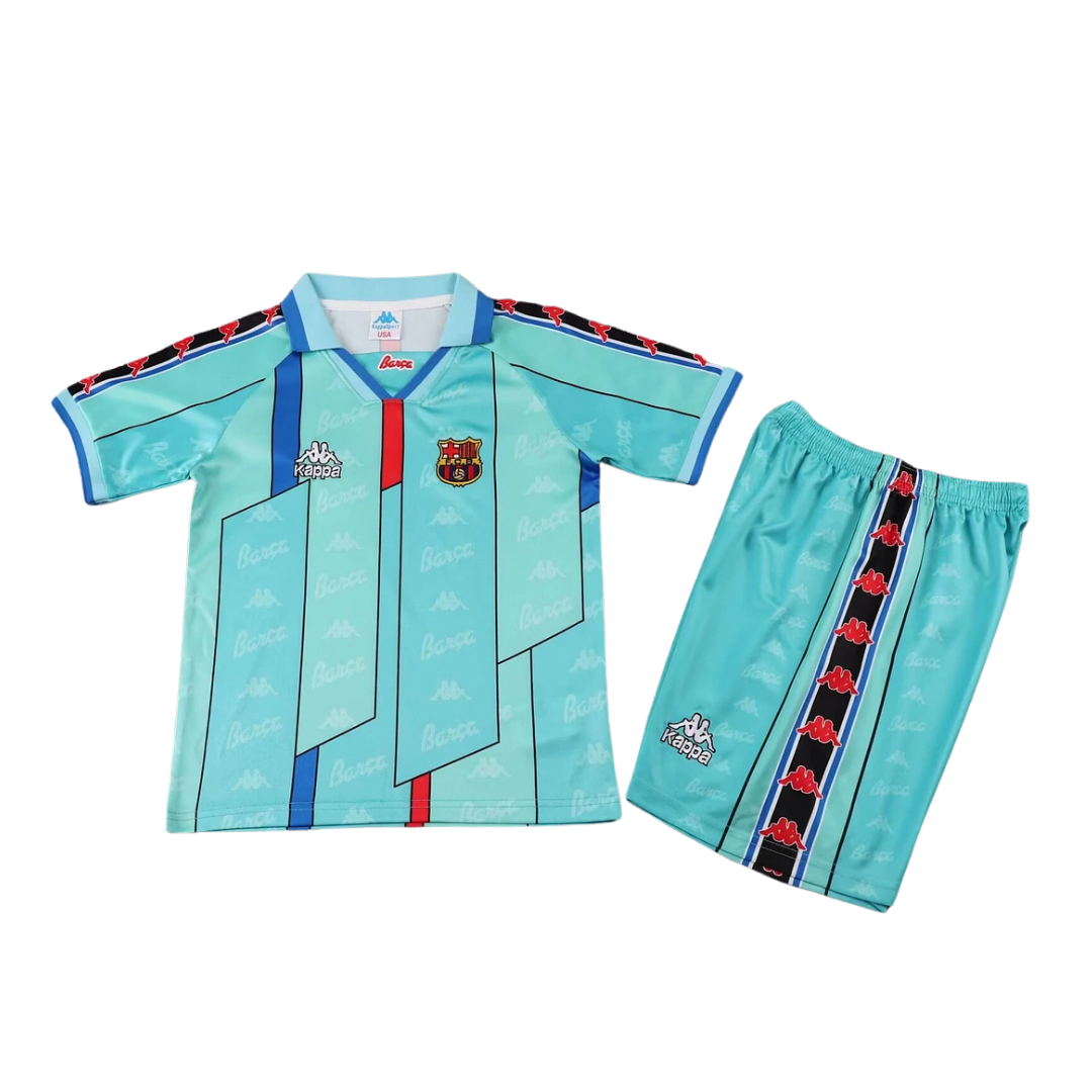 Tenue extérieure du FC Barcelone 1996-1997 - ENSEMBLE ENFANT