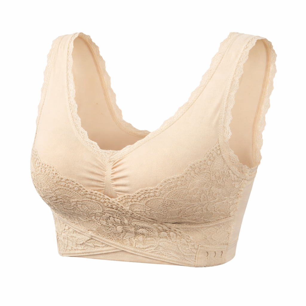 Push-up bra without underwire