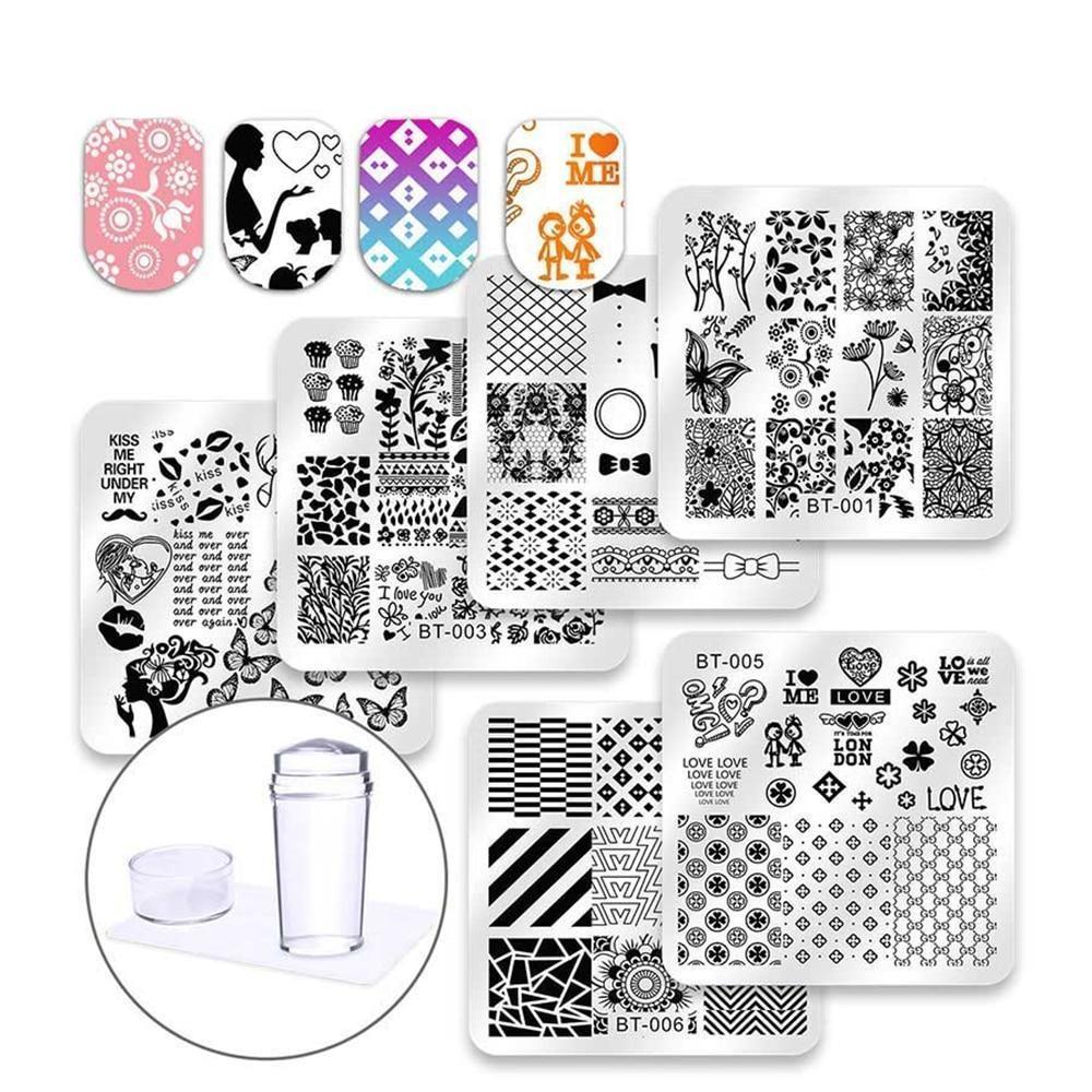 Easy Nail Stamping Kit