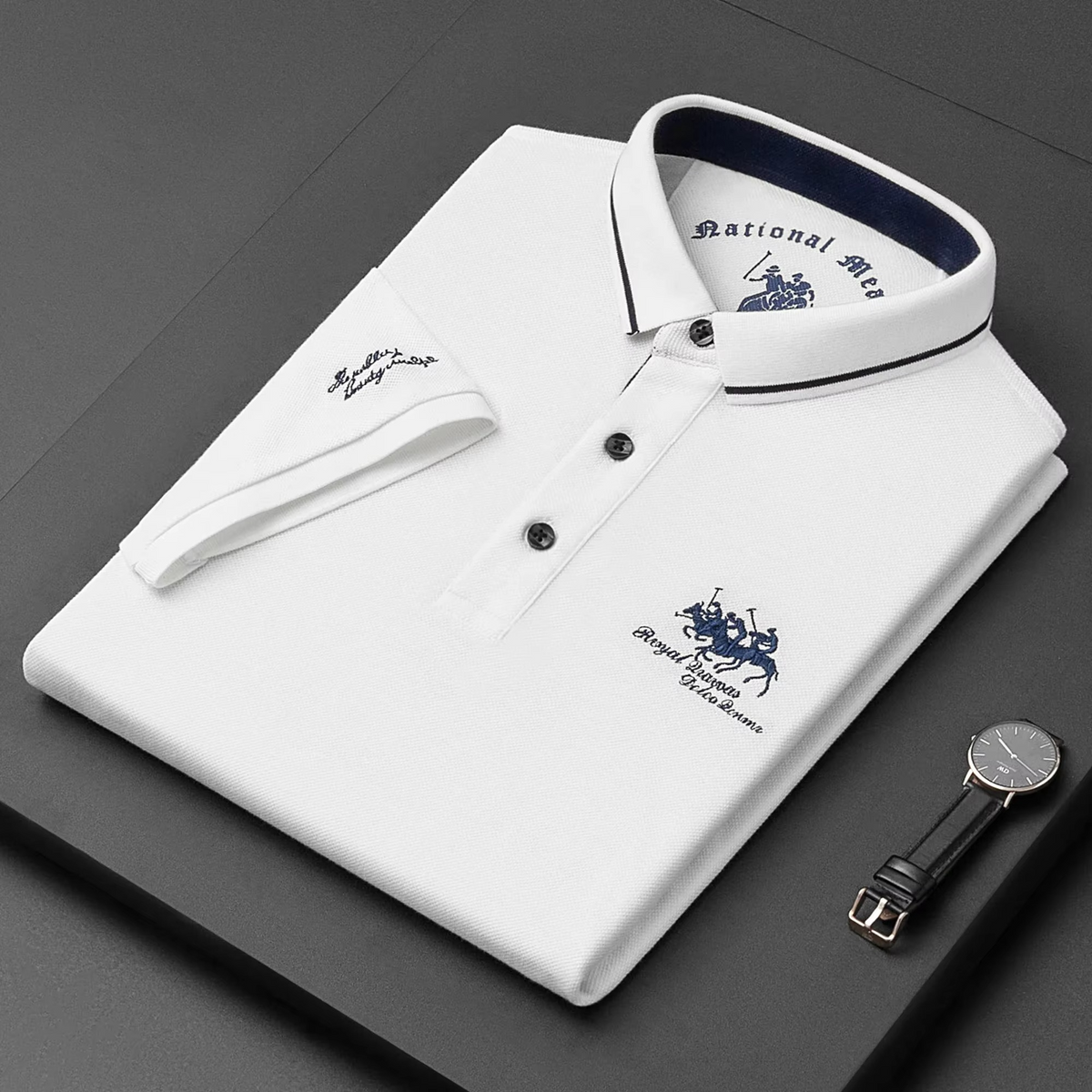 Ethan Men’s fashion polo shirts