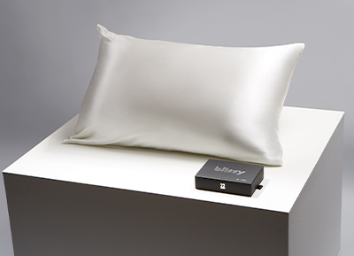 Blissy double-sided mulberry silk pillowcase 22 mommes
