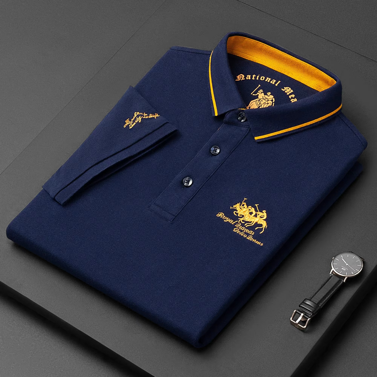 Ethan Men’s fashion polo shirts