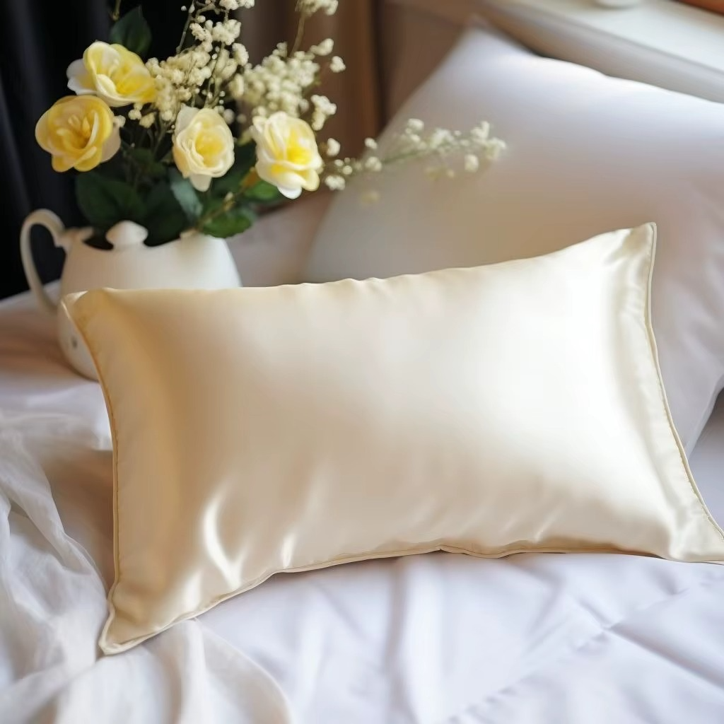 Blissy double-sided mulberry silk pillowcase 22 mommes