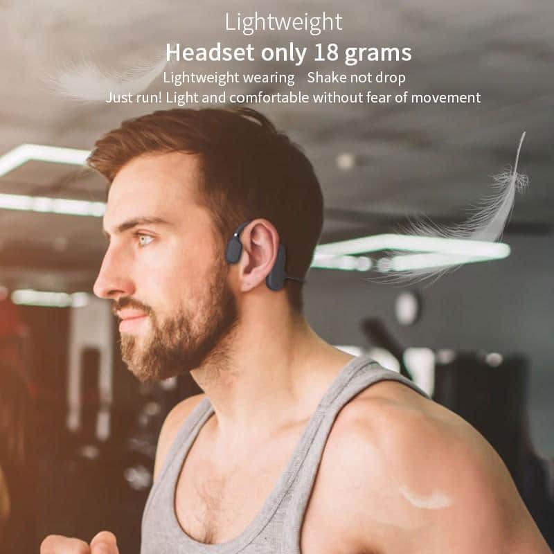 Bone Conduction Headphones Bluetooth Wireless Headset