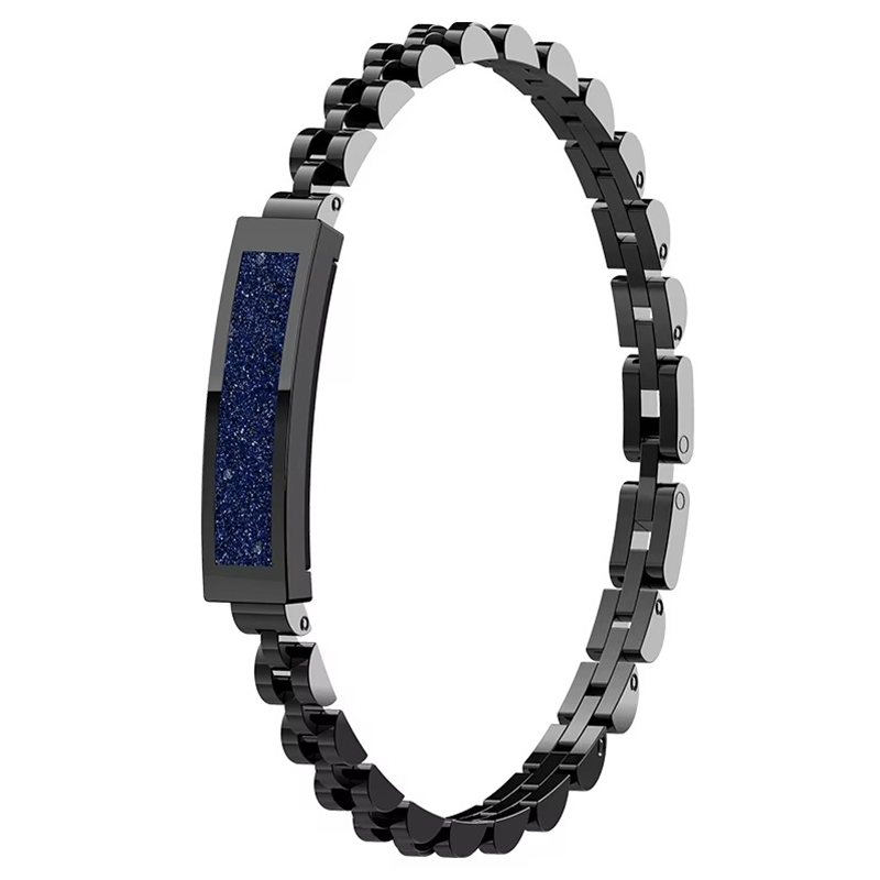 Women’s Connected Bracelet Stainless Steel without Screen with Heart Rate Sleep Monitor 15 days autonomy
