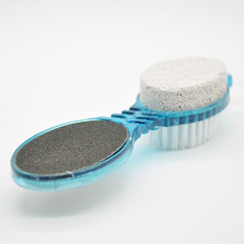 4-in-1 Foot Pumice Stone Dead Skin Remover Brush