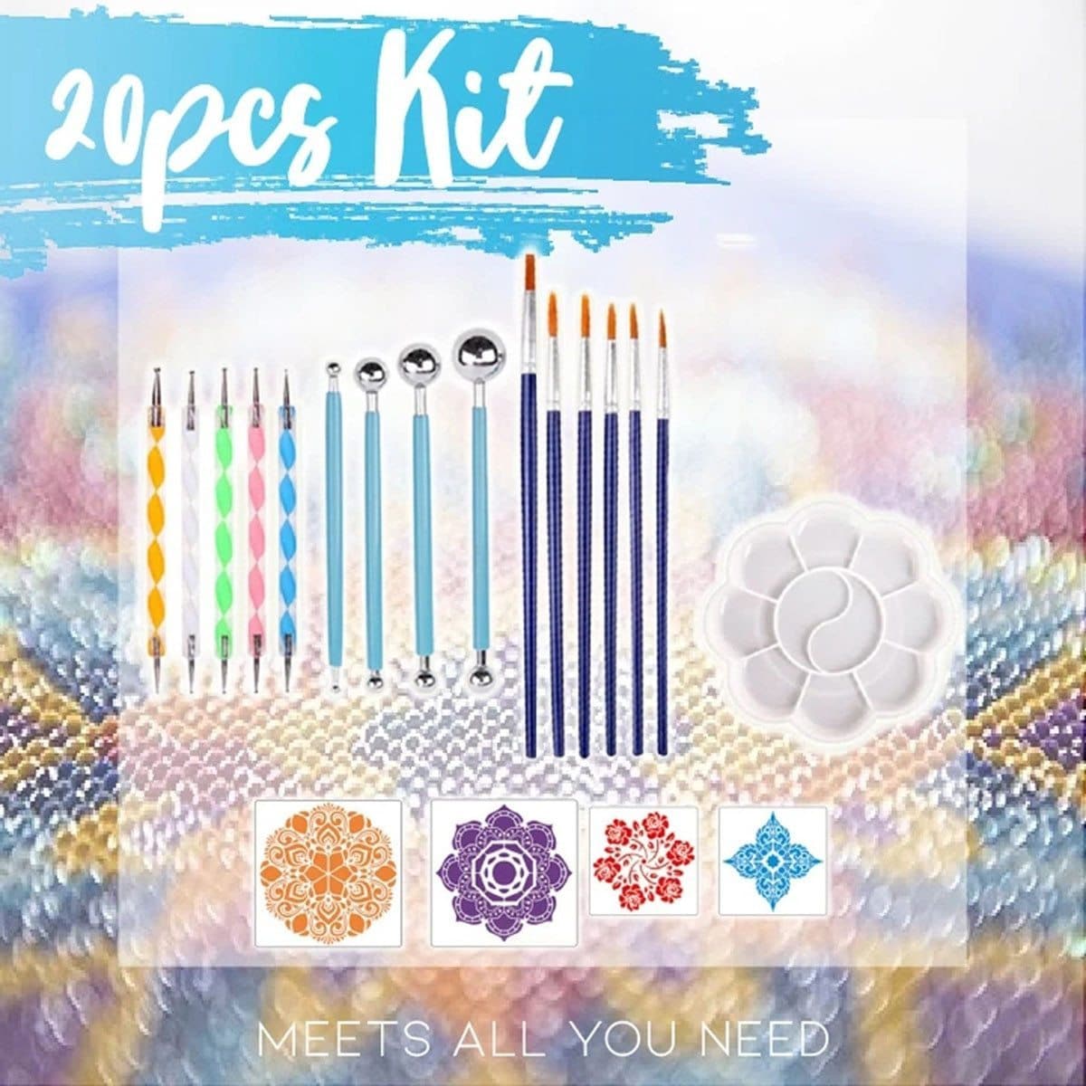 Dot Painting Tools Kit(20pcs)
