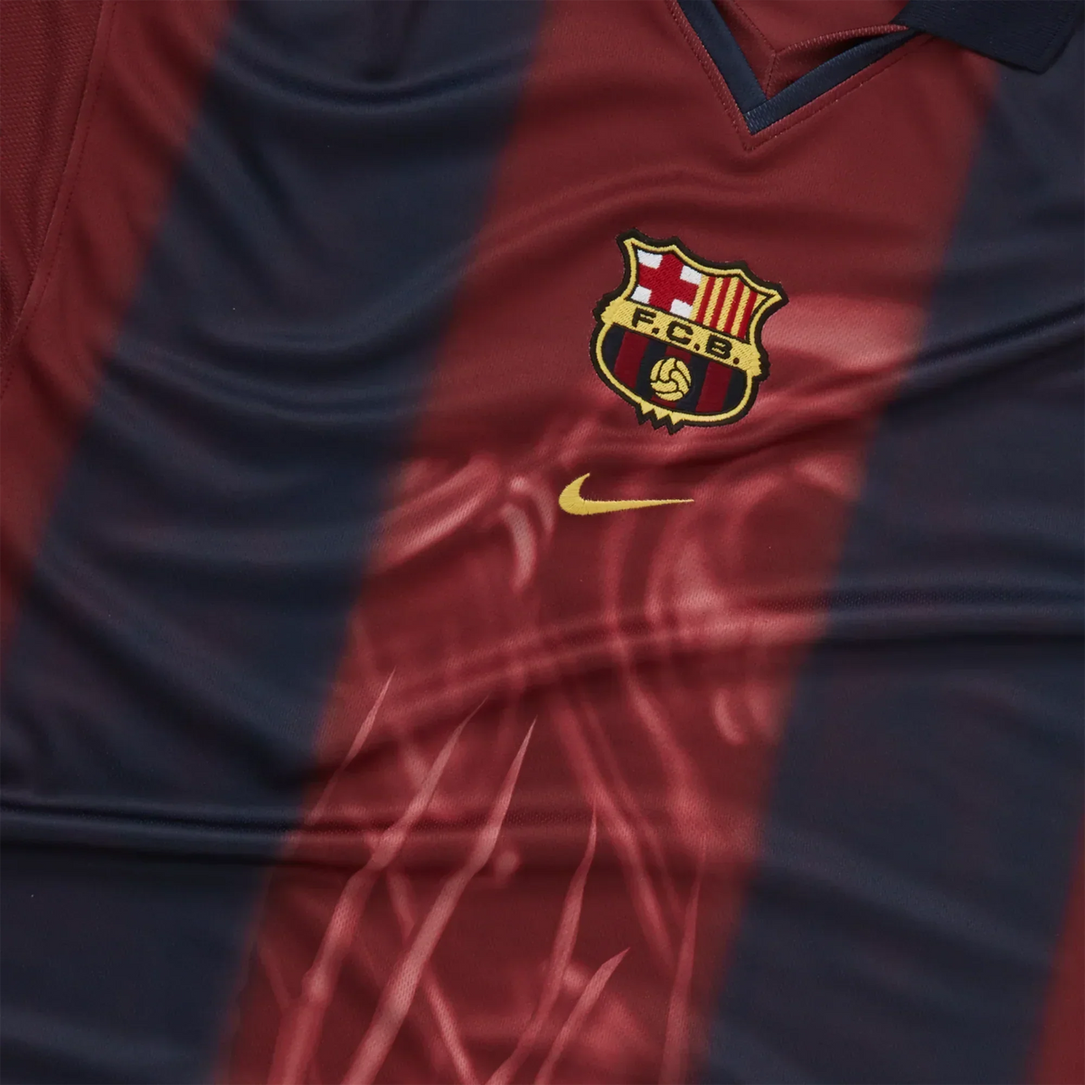 MAILLOT RÉTRO DE BARCELONE « CACTUS JACK » ÉDITION SPÉCIALE « SKELETON » 2000/01