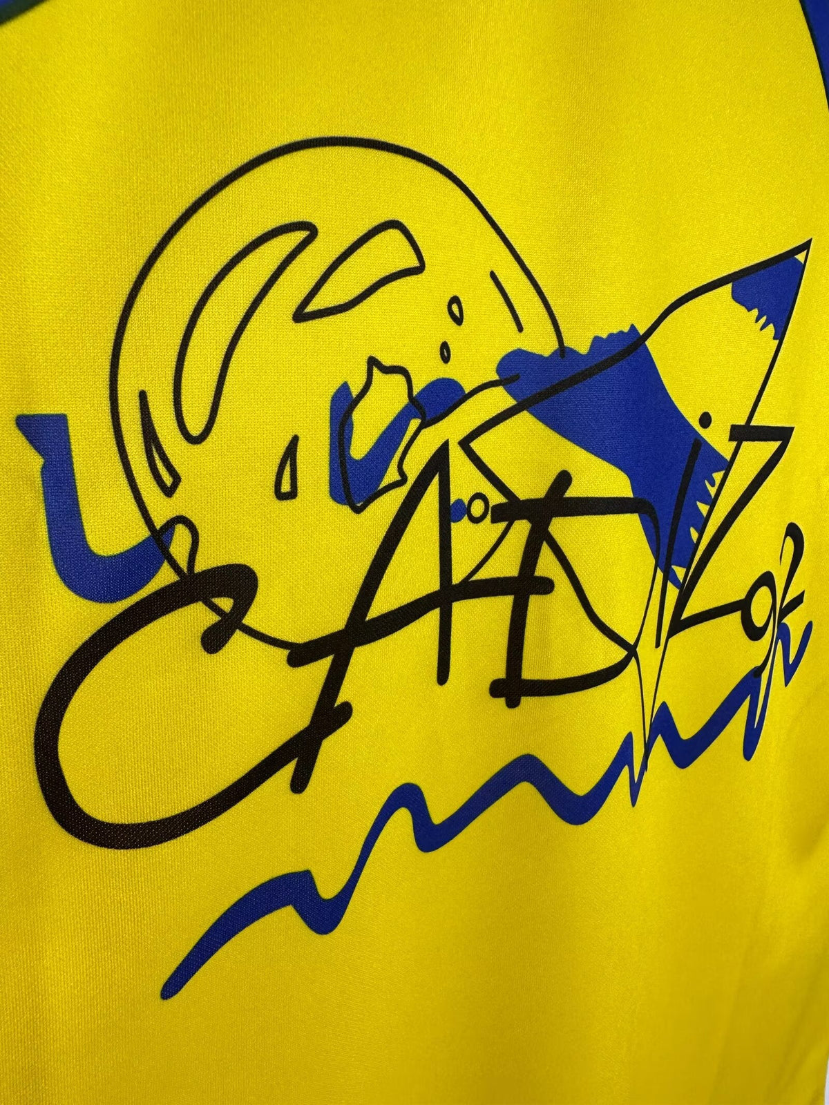 Maillot domicile du Cádiz CF - 1991-1992