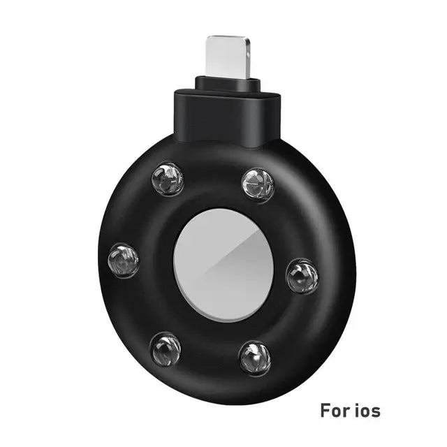 USB-C Anti Candid Camera Detector For Outdoor Travel Hotel Rental Anti-Theft Camera LED IR Alarm Hidden Camera Detector