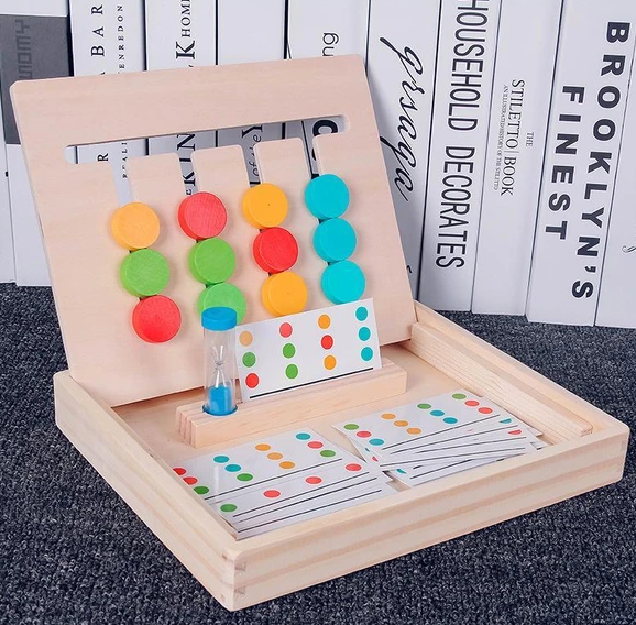 The educational montessori game puzzly