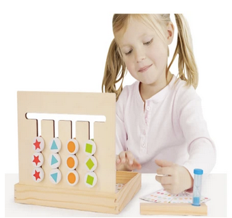 The educational montessori game puzzly
