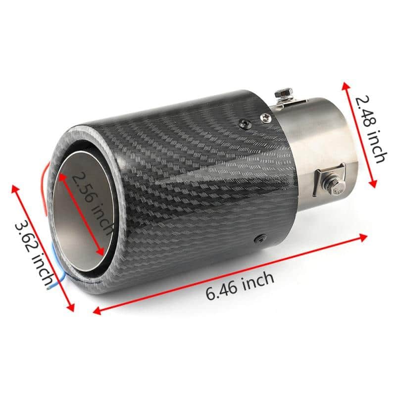 Automobile flame tail pipe