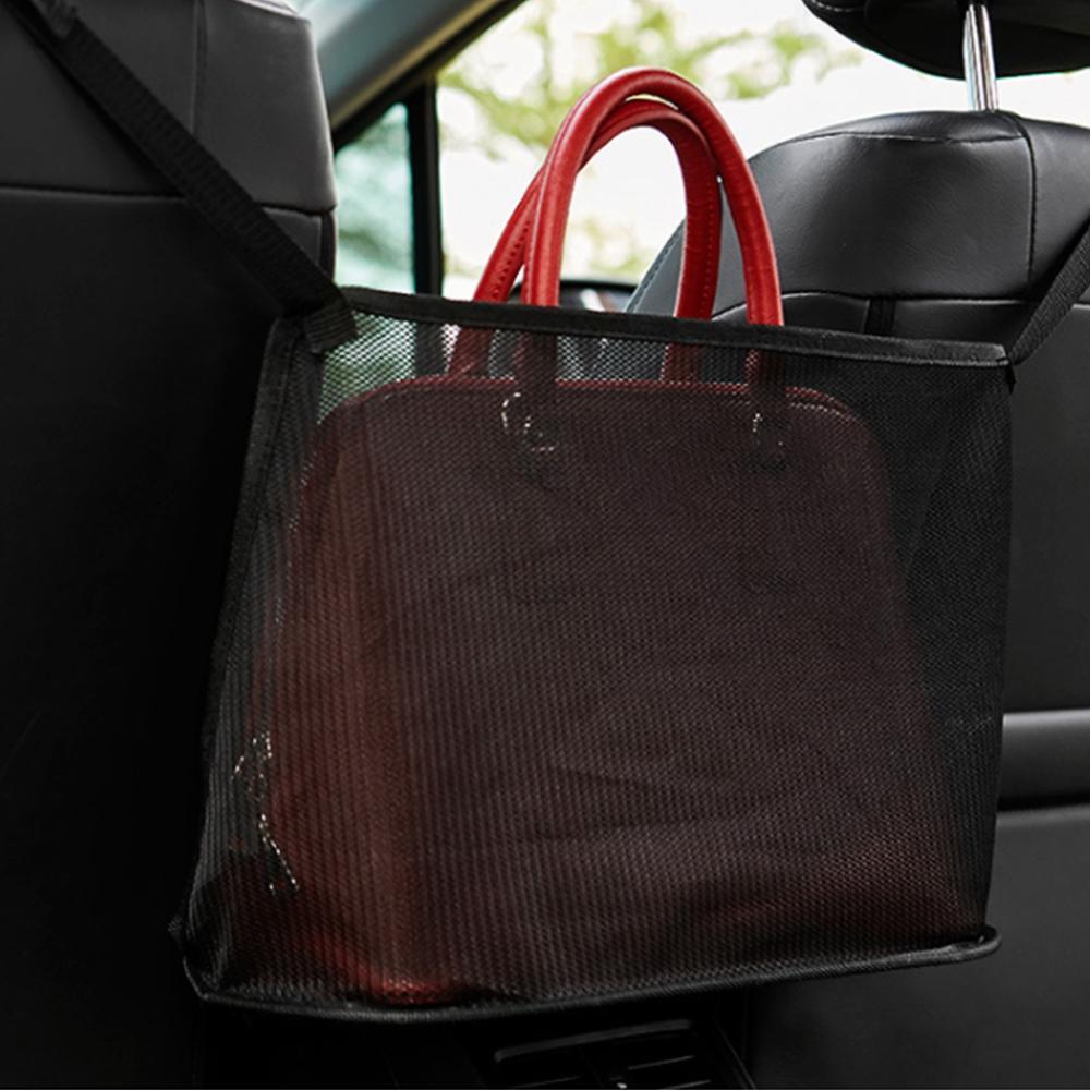 Premium Car Seat Storage Bag & Net