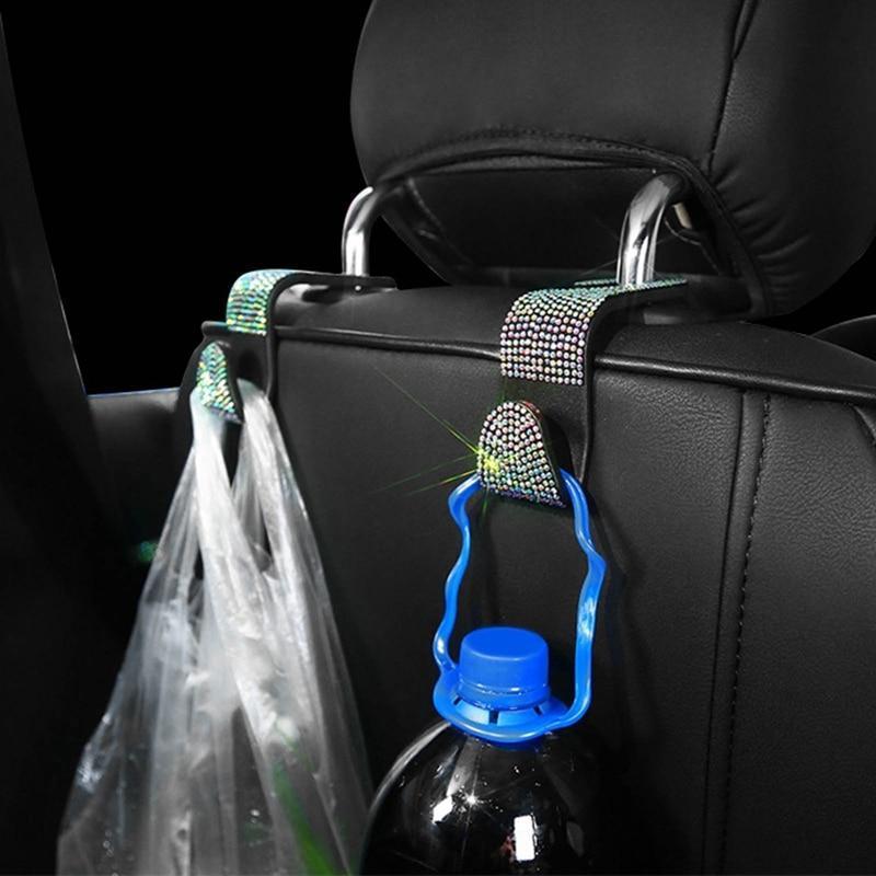 Car Backseat Diamond Hooks