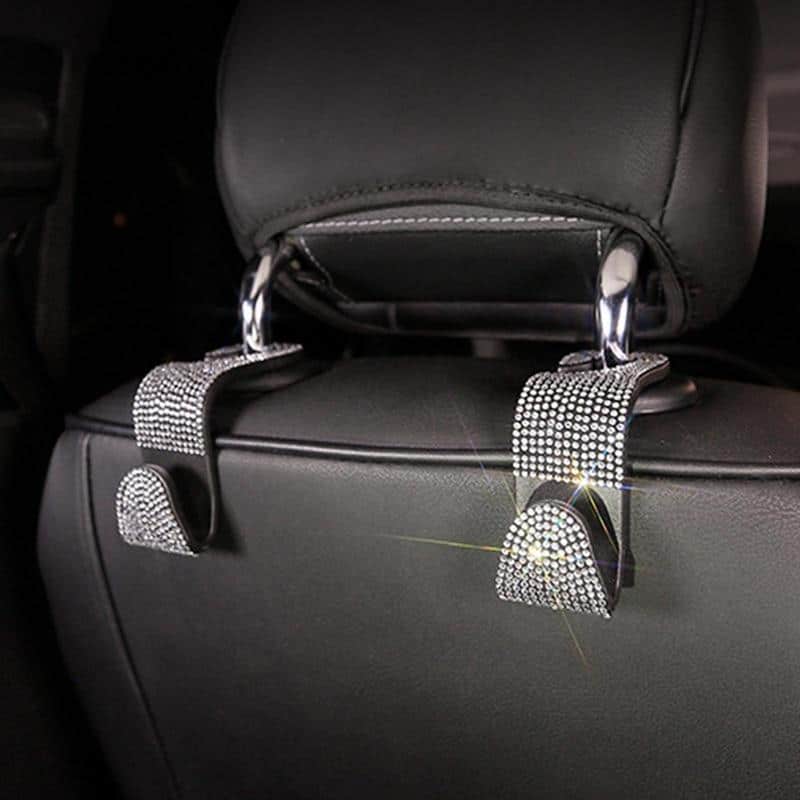 Car Backseat Diamond Hooks