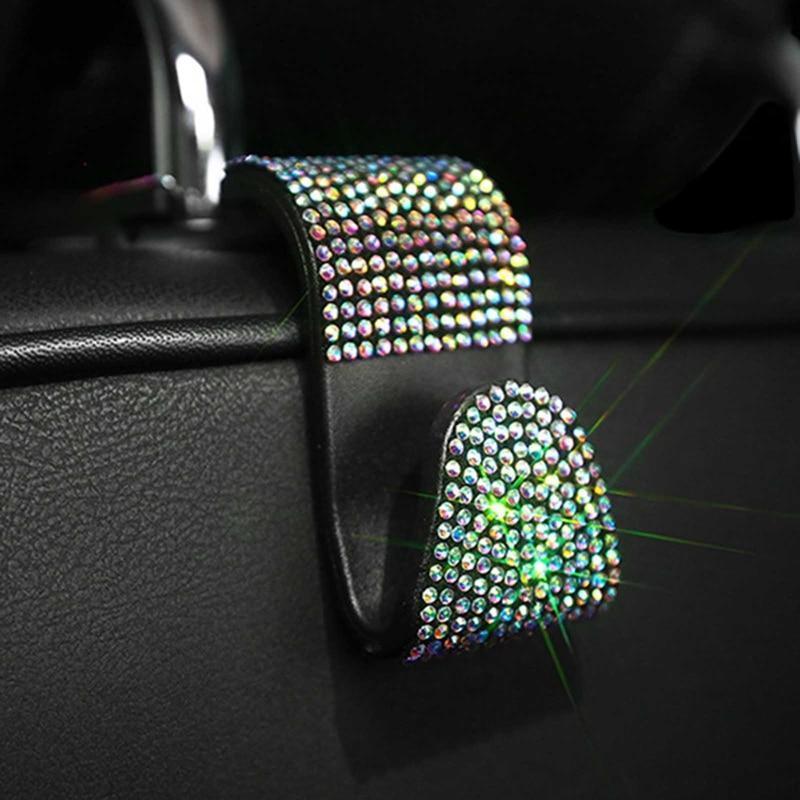 Car Backseat Diamond Hooks