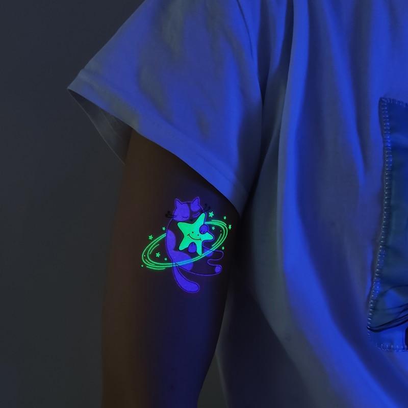 Inkstr™ Glow-In-The-Dark Tattoo Sticker Set