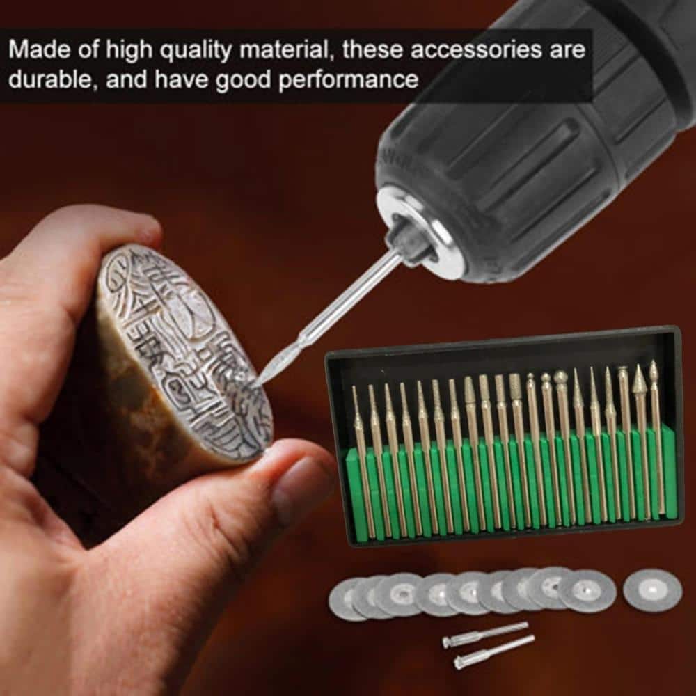 Carve Stone & Glass Pottery Engraving Bits