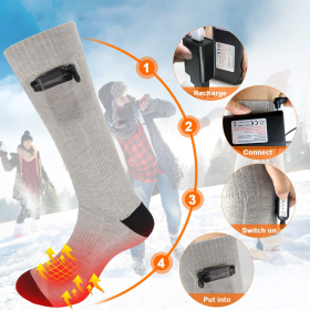 Hilipert Rechargeable Heated Socks for Men and Women