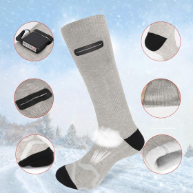 Hilipert Rechargeable Heated Socks for Men and Women