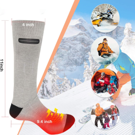 Hilipert Rechargeable Heated Socks for Men and Women