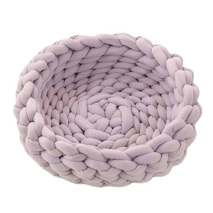The Chonker Bed – Handwoven Cotton Cat Bed