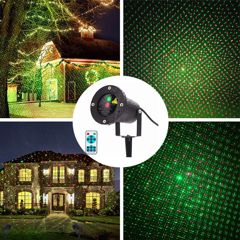 Outdoor Christmas Laser Light Projector — Festive Home Decor