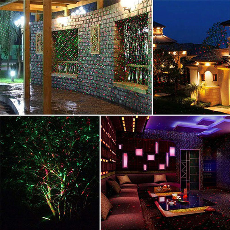 Outdoor Christmas Laser Light Projector — Festive Home Decor