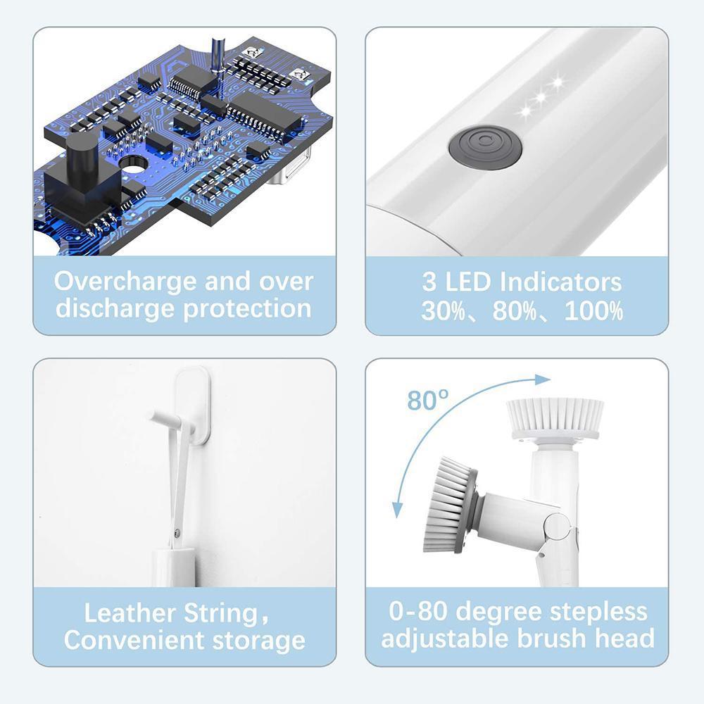 M1 Cordless 360 Electric Spin Scrubber