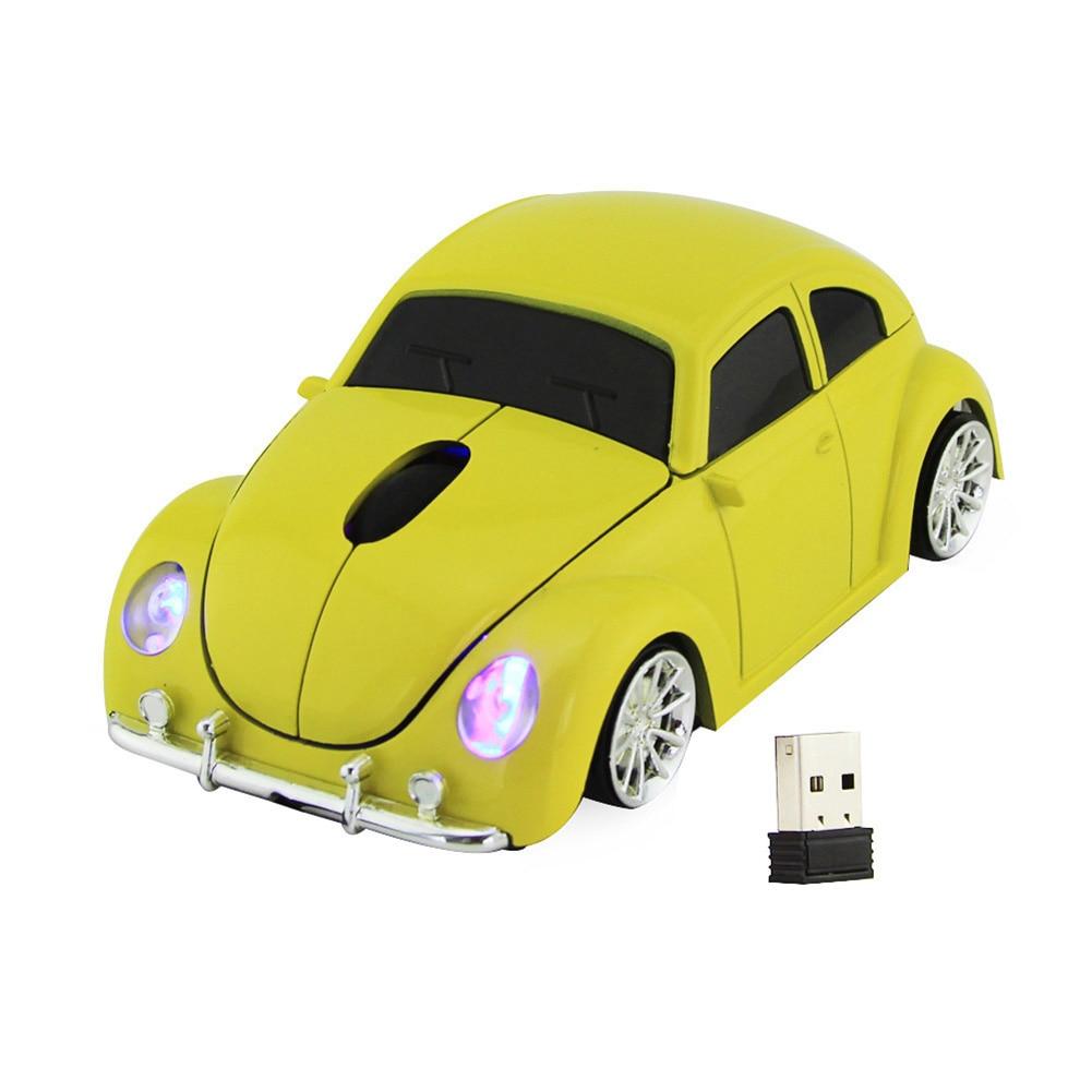 Wireless VW Beetle Model Mouse Gaming Mice With USB