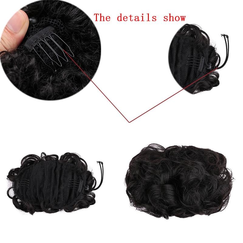 Curly Bun Comb Clip