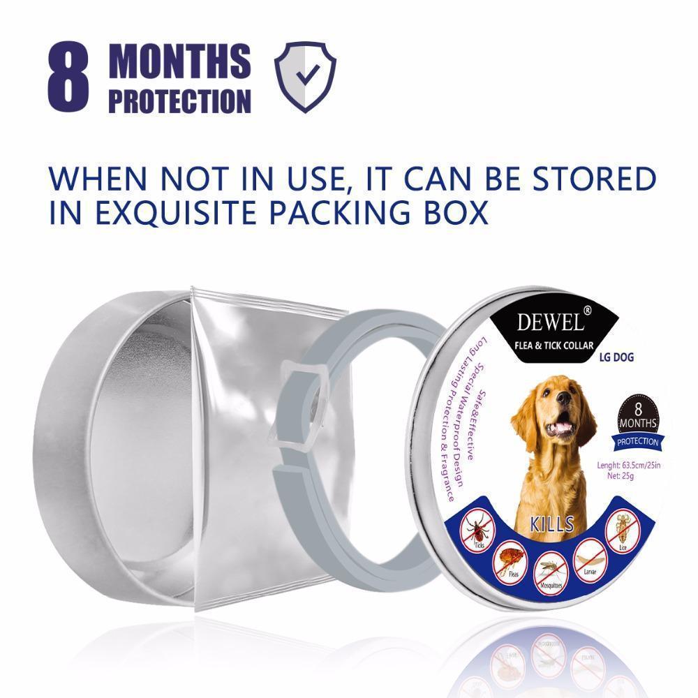Flea & Tick Prevention Collar for Dogs
