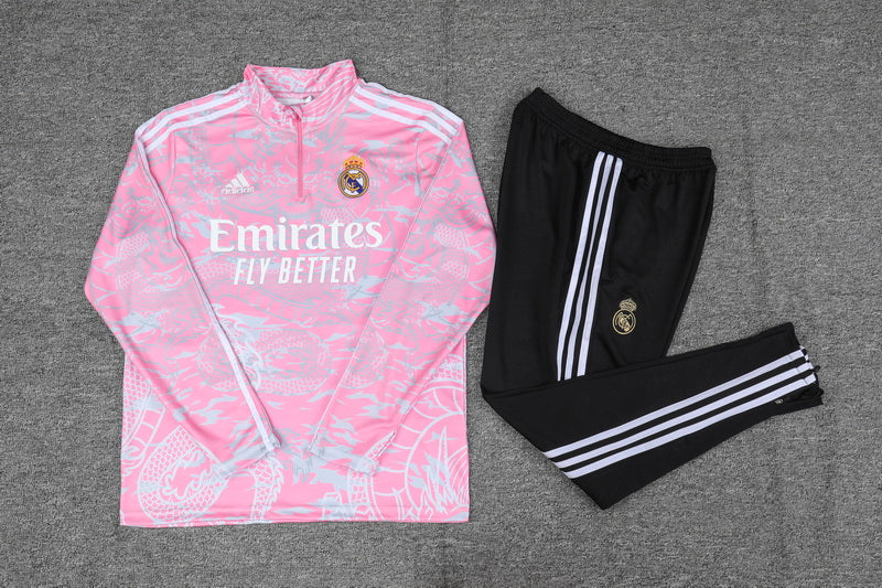 Survêtement du Real Madrid - Dragon rose
